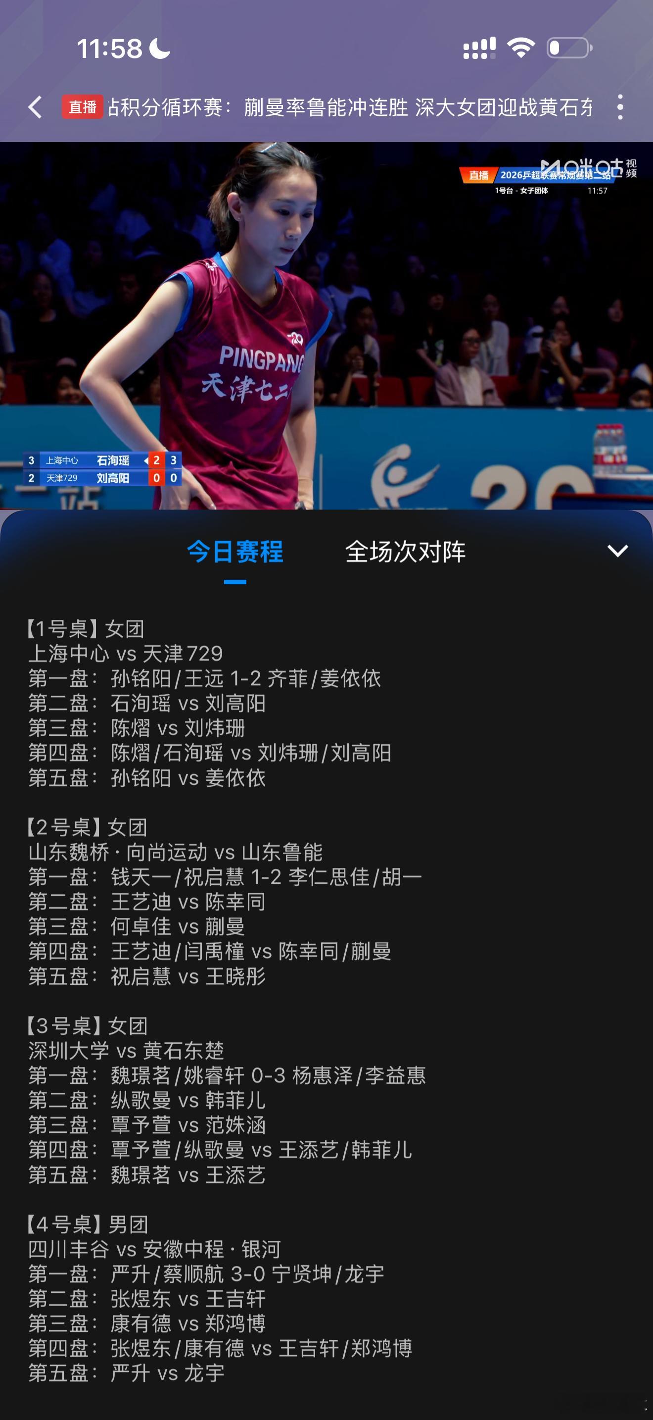陈熠vs刘炜珊陈熠+6加刘炜珊-6减 