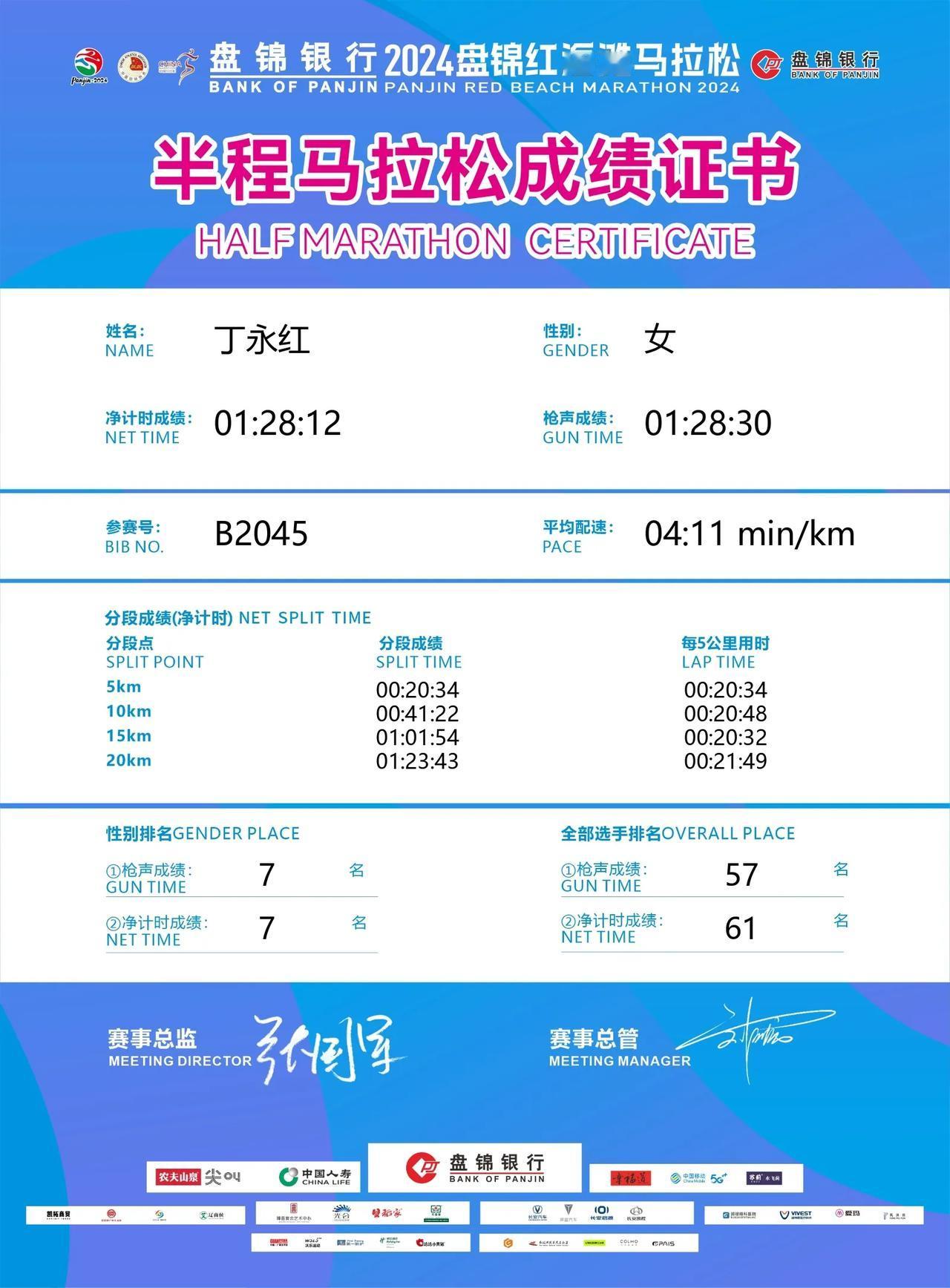 红马完赛，不是终点，而是起点，希望来年的马拉松有更多的跑友来参加，希望来年的红马