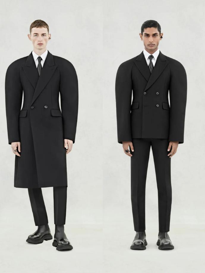 高级男装——Alexander McQueen 2024春夏男装系列 