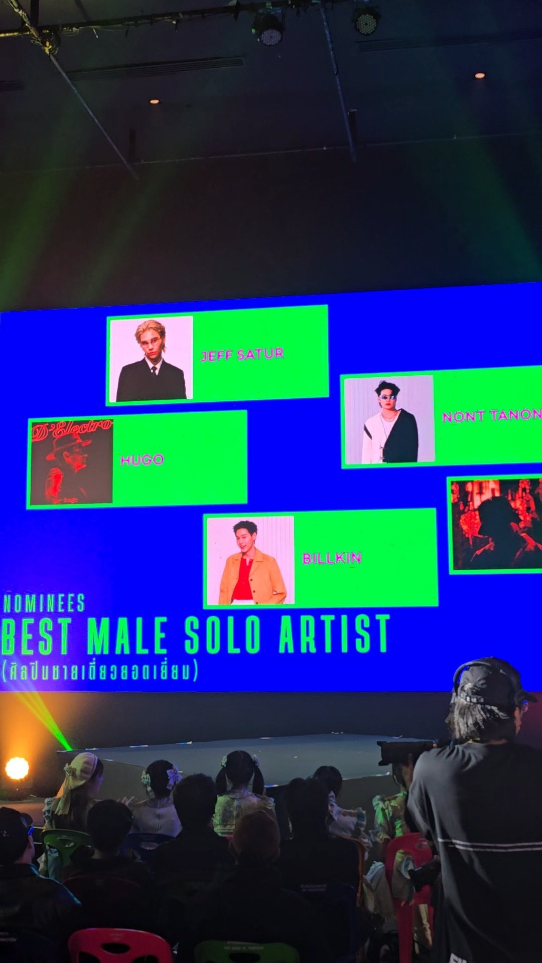 Billkin提名了SOT MUSIC AWARDS 2026 Best Mal