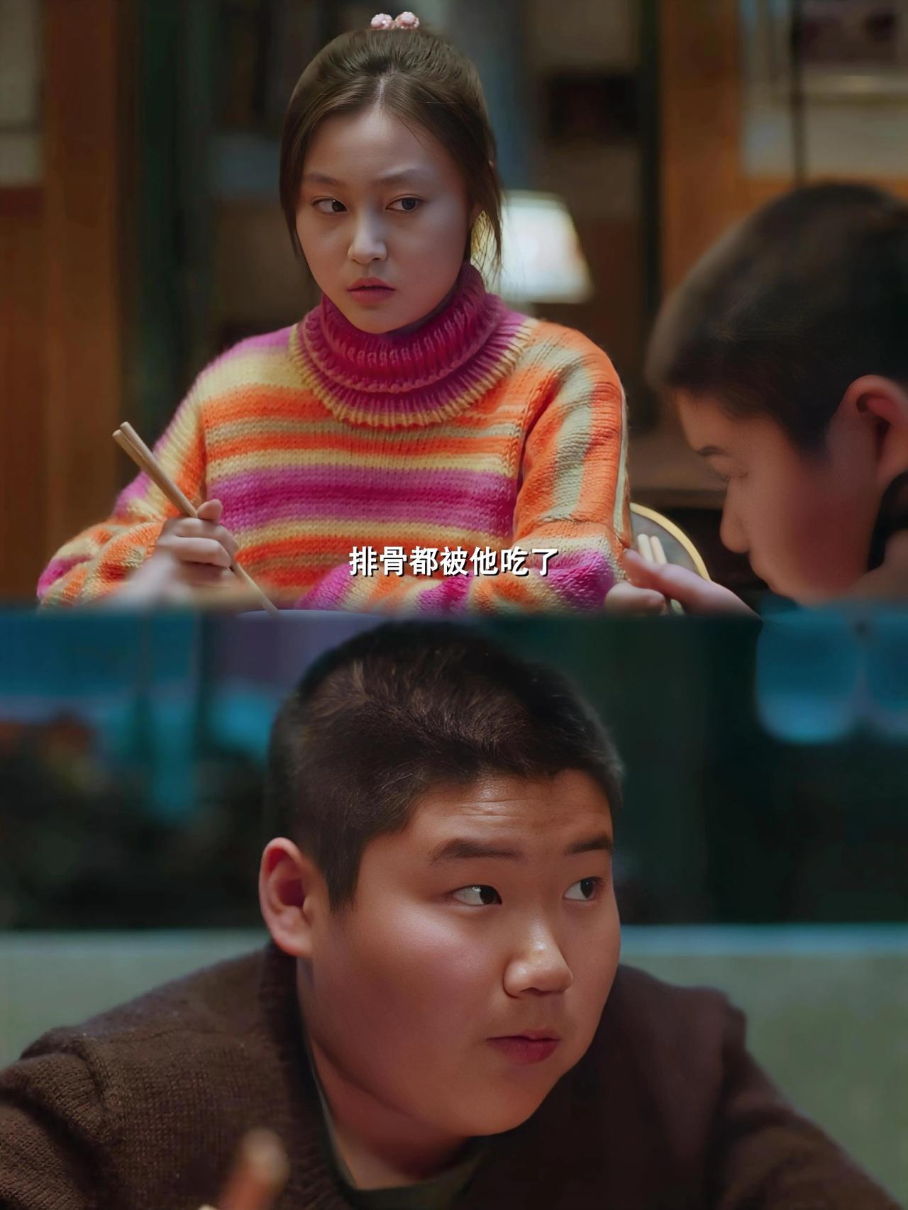 《老舅》里每当崔国明的女儿崔梦叫二胖为哥哥时，就觉得别扭！因为这女孩长着一张成年