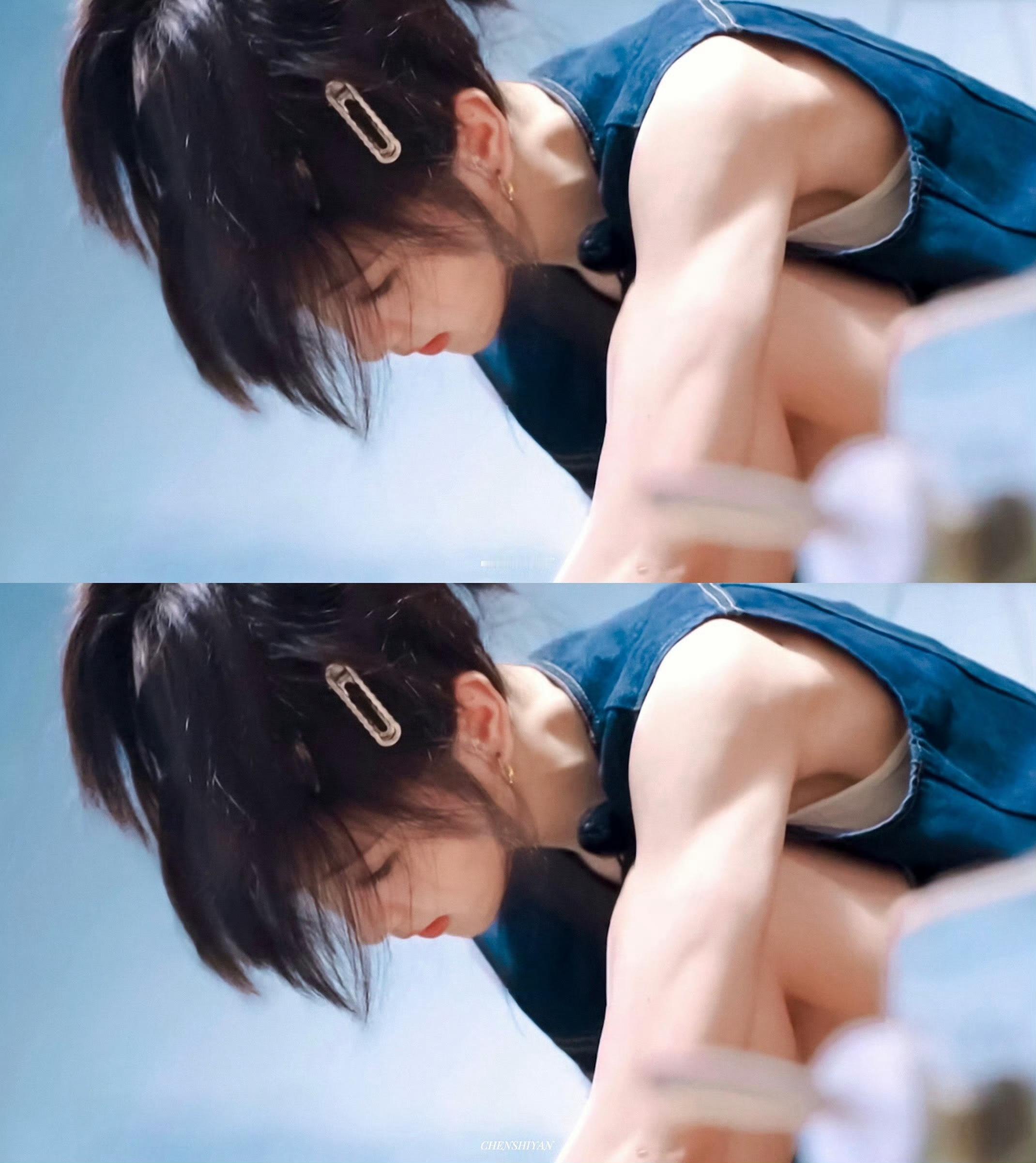 田曦薇这肌肉居然不是p的 什么？！有人会质疑田曦薇的肌肉💪那就要拿出这张图了！