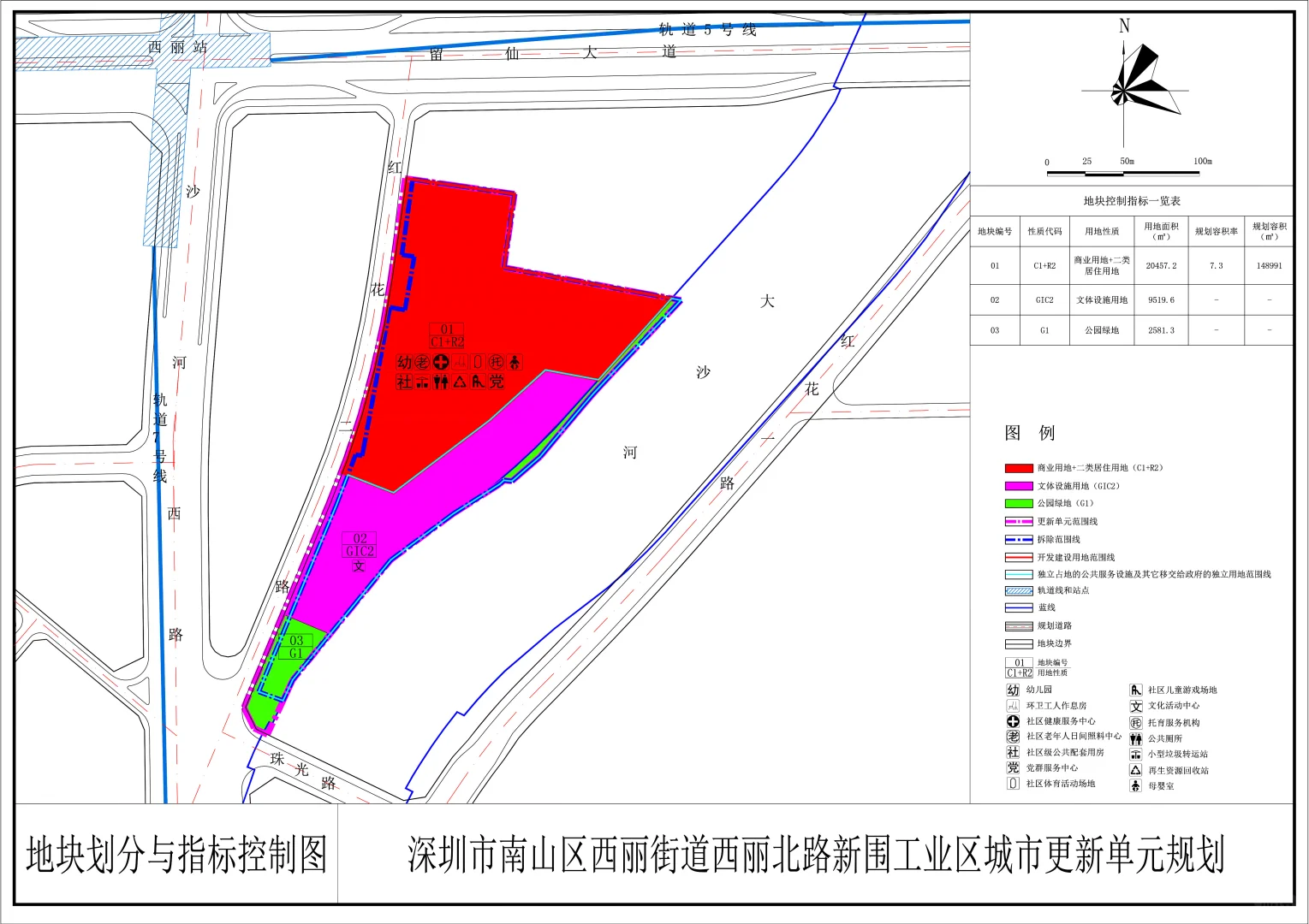 南山区西丽街道新围工业区城市更新单元规划