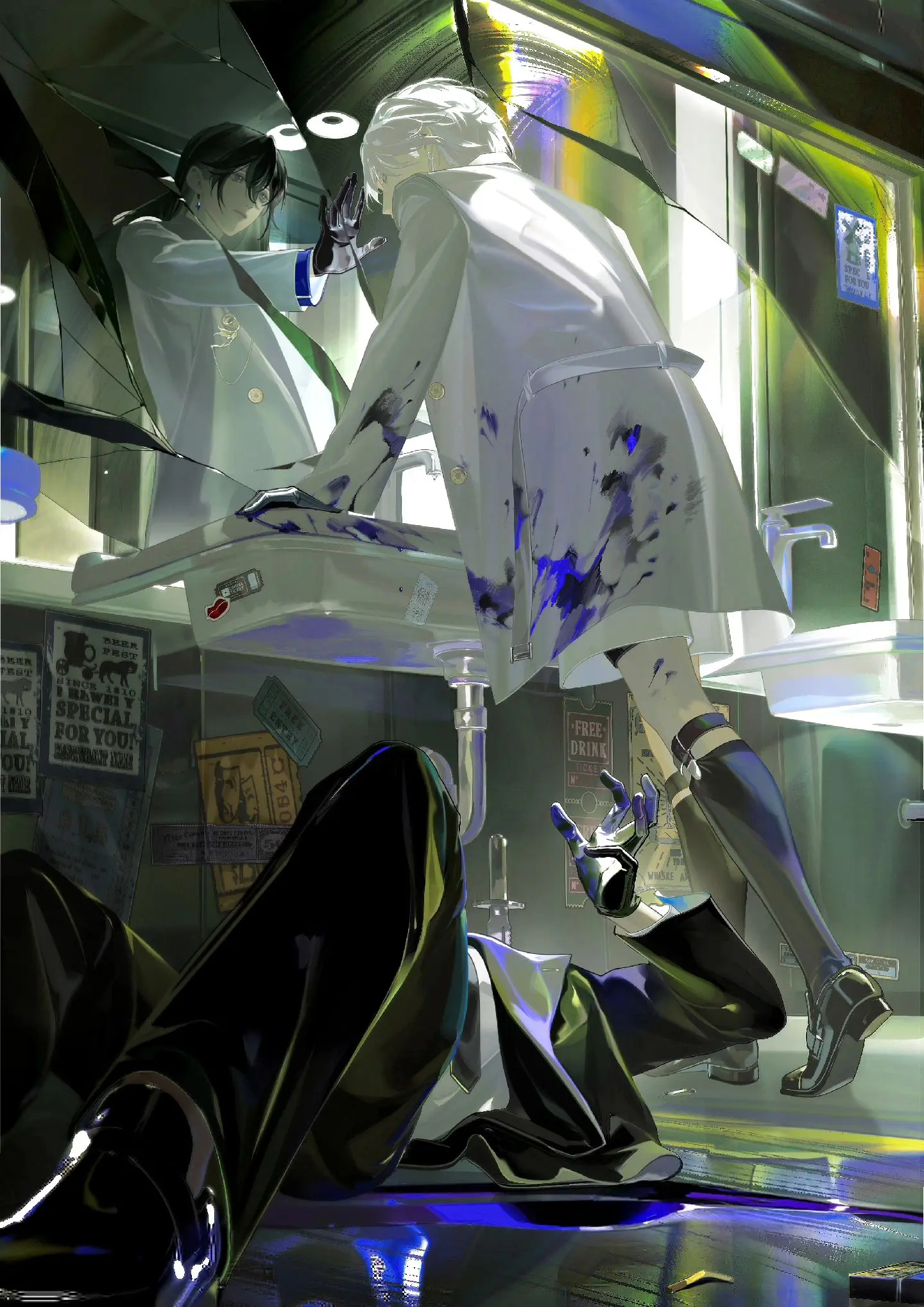 若你能听见他的呼唤。给百闻牌s32赛季画的异画！有些乱七八糟的纹理笔刷...