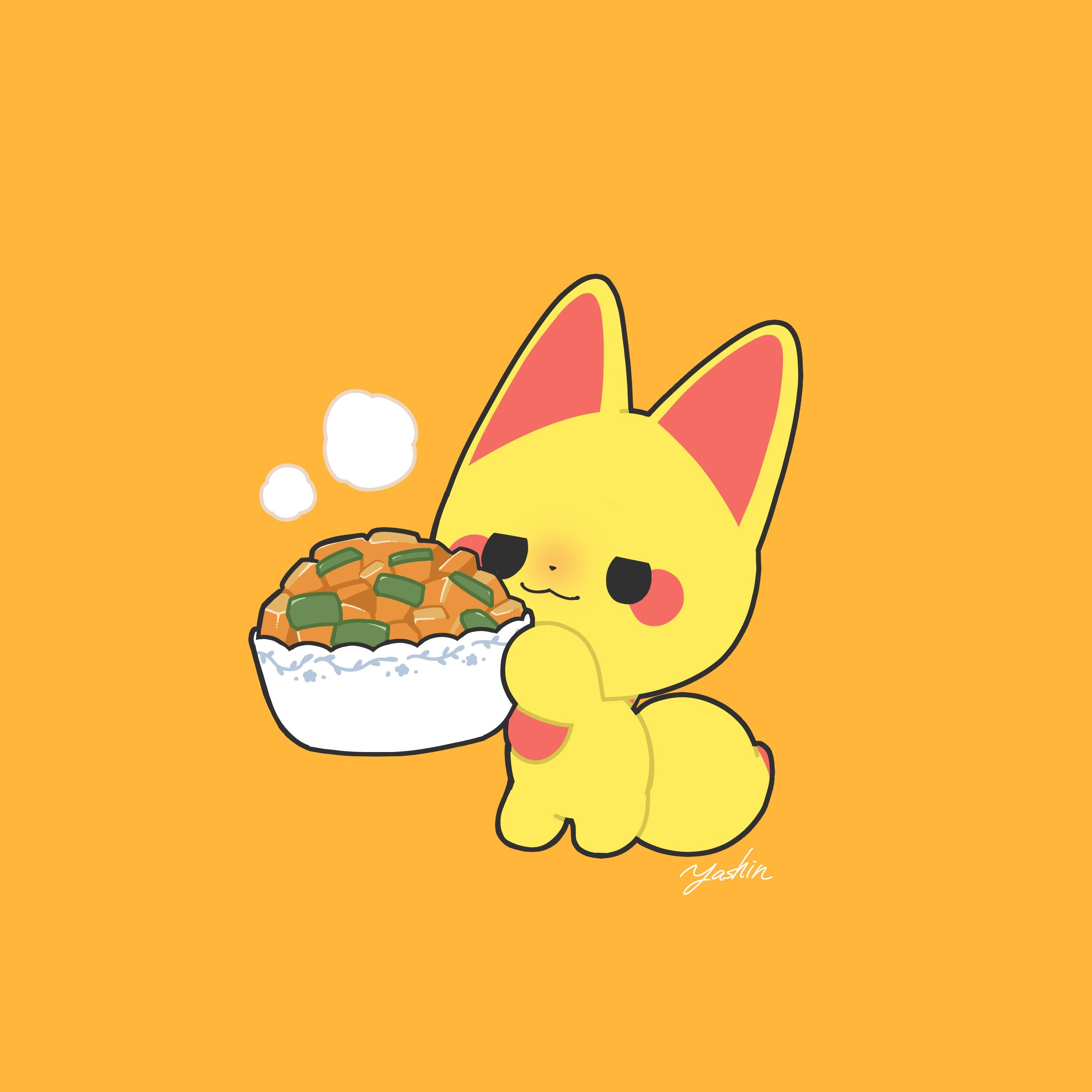 X:小金给大家准备了热腾腾的煮南瓜🦊🎃 ​​​