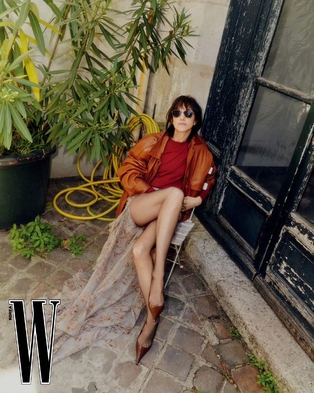 Charlotte Gainsbourg x Saint LaurentW KO