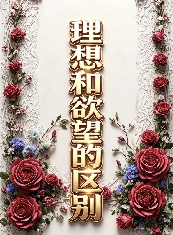 理想和欲望的区别

欲望是索取，
理想是给予。

欲望让人害怕失去，
理想让人敢