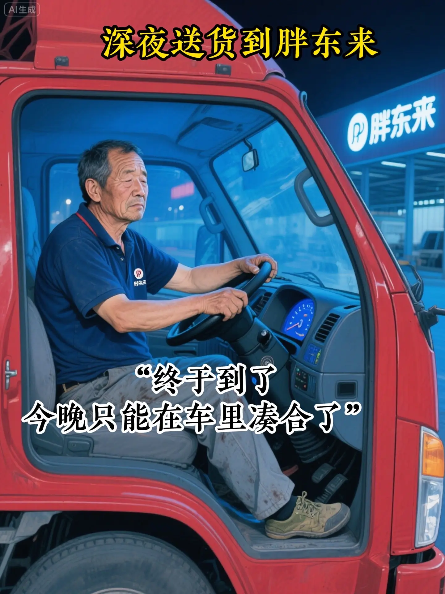 当货车司机深夜给胖东来送货，有什么待遇。