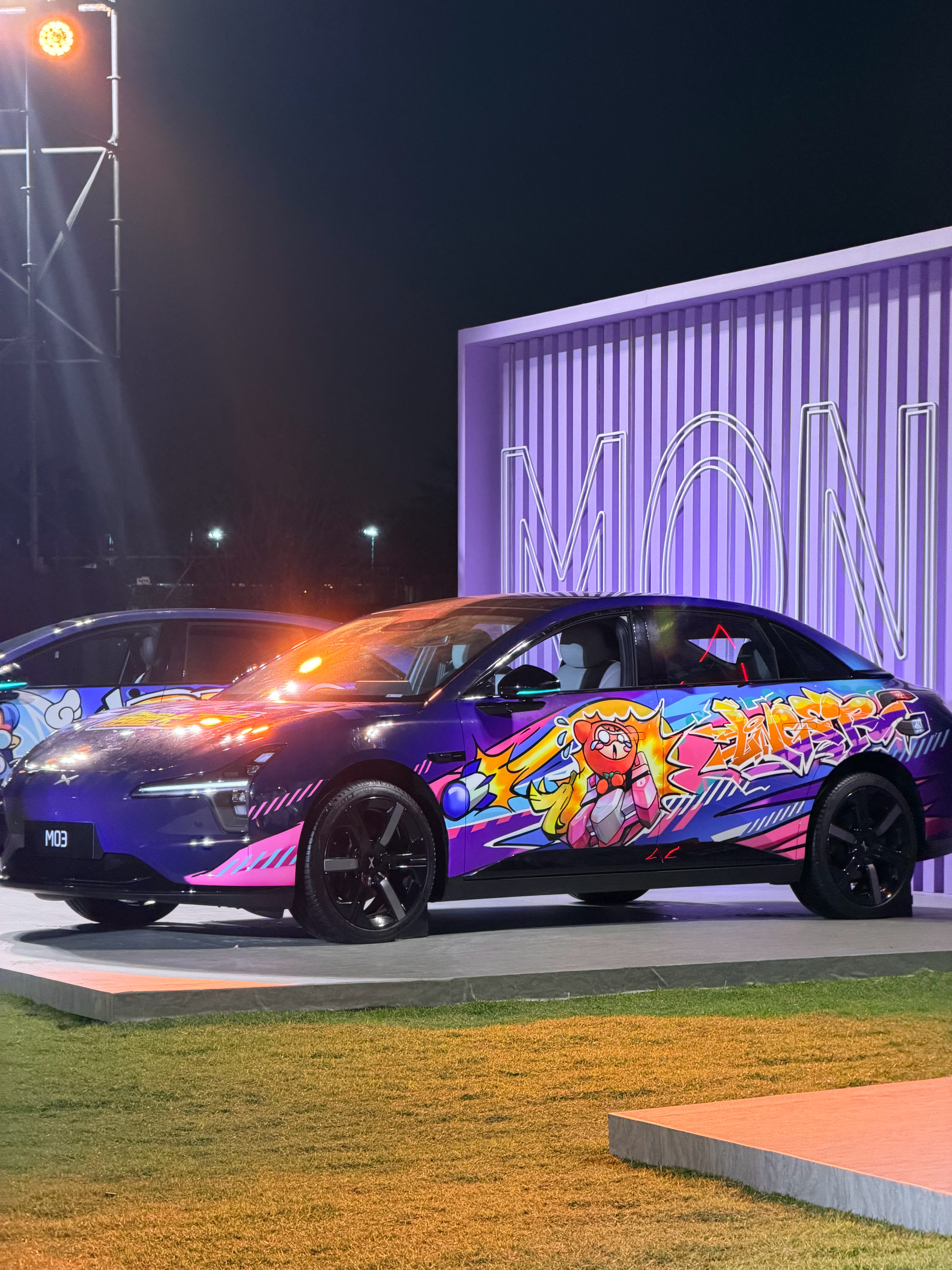 2026款小鹏MONA M03上市派对，现场也太热闹了吧2026款小鹏MONA大