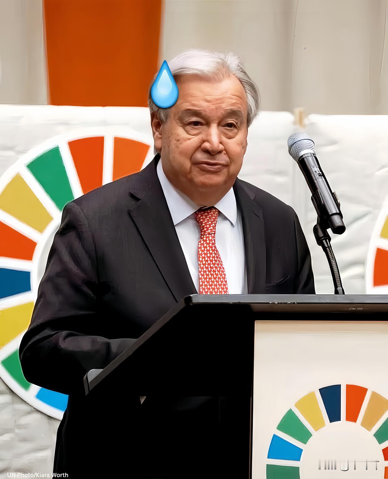 这一手敷衍糊弄的本事
比公园打太极的大爷还厉害

12月11日联合国秘书长对近期