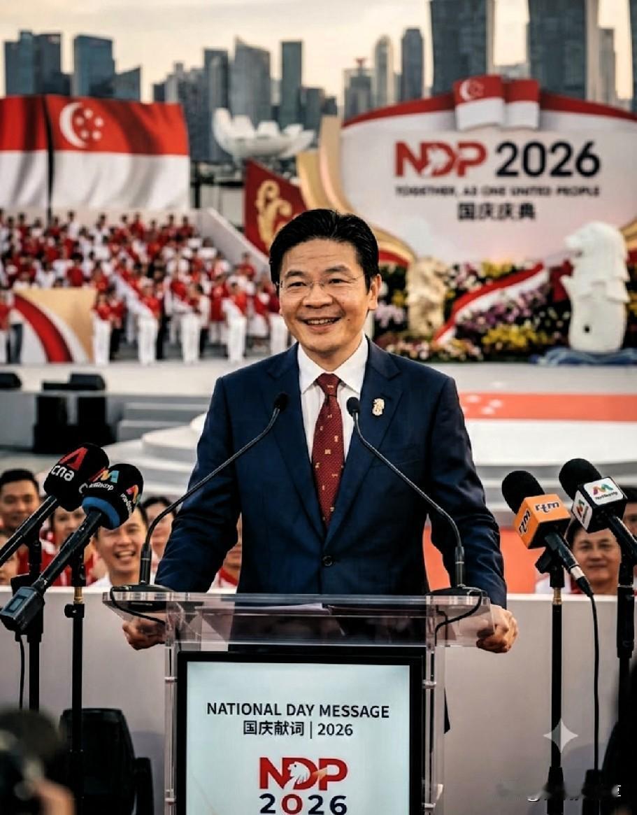 8月23日，新加坡国庆群众大会现场，黄循财的华语发言，看完真的很有感触。
他当众