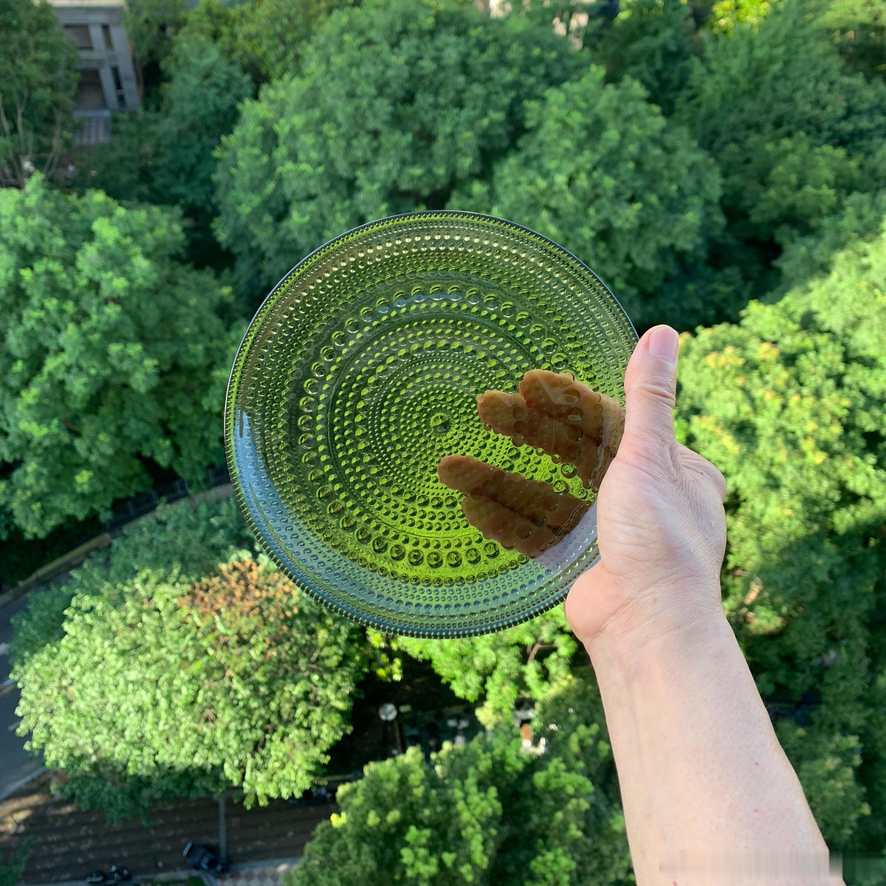 盛夏无新花可看那就看看衣和碟毕竟道具真的多服装和杯碟搭配是最爱的绿色系也都是爱的
