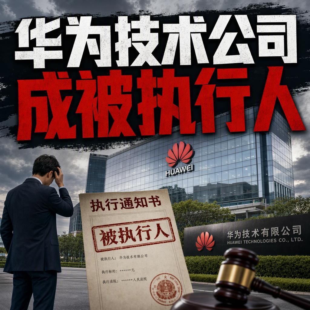 问大家一个问题：华为成了被执行人，这事该慌吗？
10月9日天眼查更新的信息显示，
