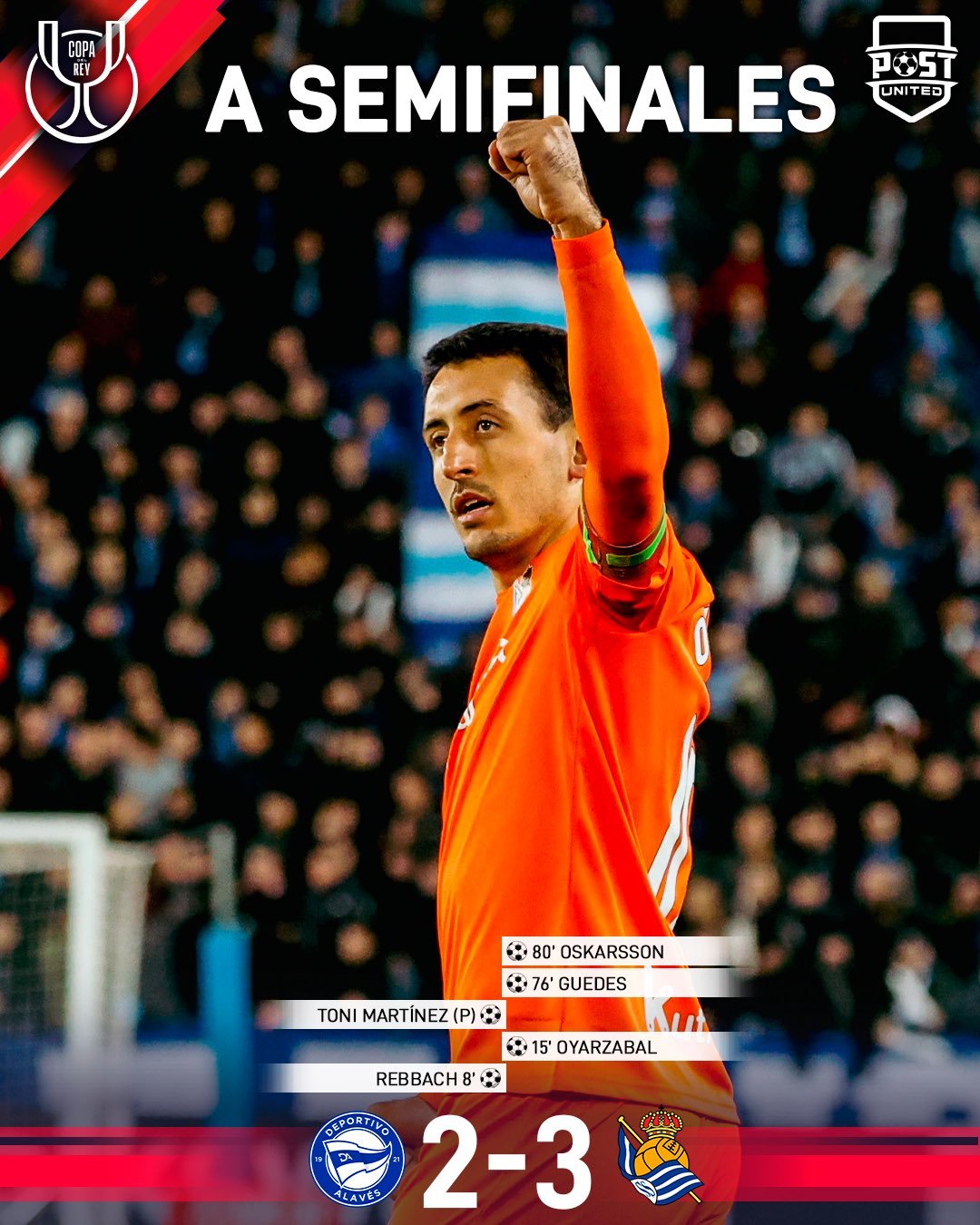 国王杯1/4决赛，皇家社会和毕尔巴鄂竞技胜出，最后一场由贝蒂斯对阵马竞。🔥🔥