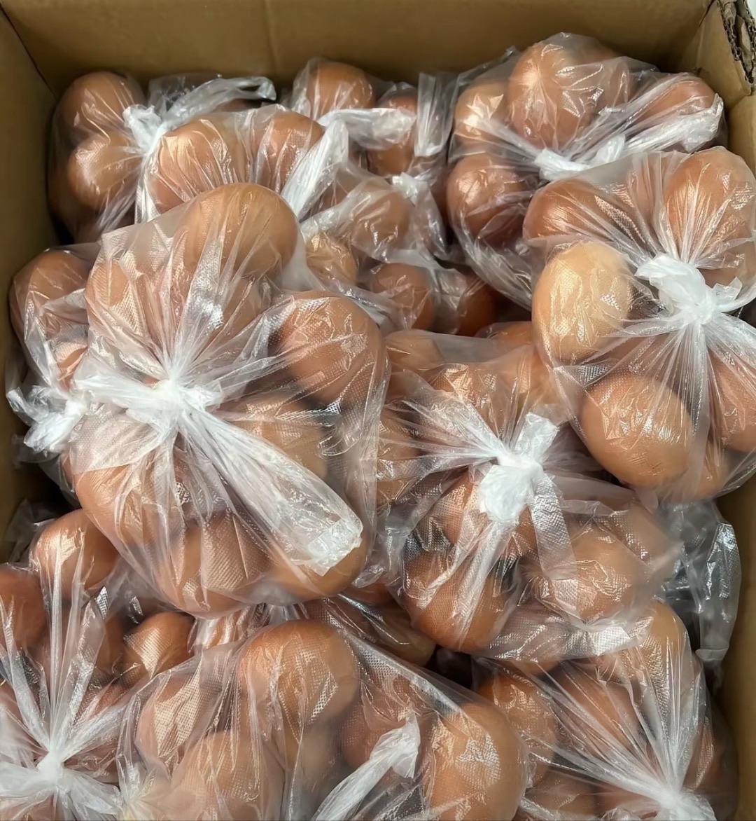 看看我邻居老两口天天领的鸡蛋