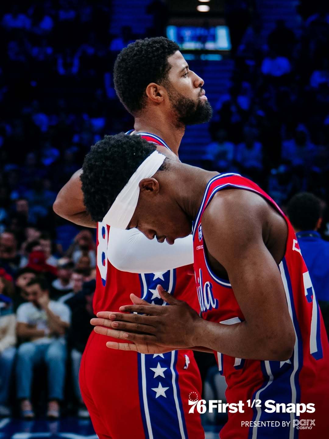 全场比赛结束：76人队主场115-103战胜森林狼，球队取得两连胜！攻防一体！乔