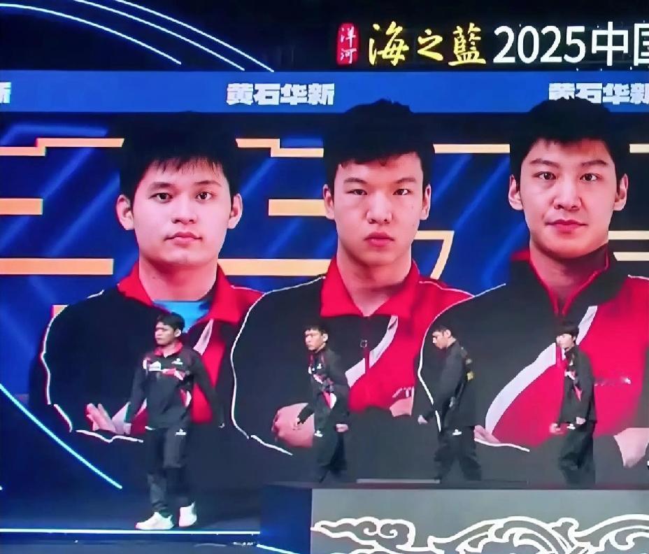 乒超总决赛，
黄石基地3：2逆转汕头明润，
向鹏功不可没。

因为林诗栋赛前身体