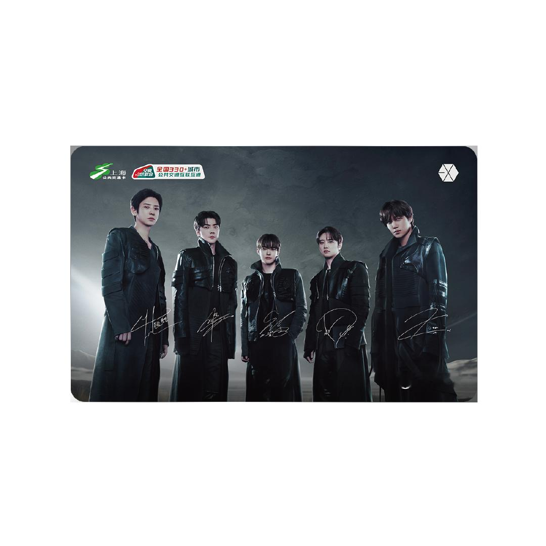 把EXO的应援色戴在胸前，刷卡瞬间仿佛听到“We Young”的旋律，追星女孩的
