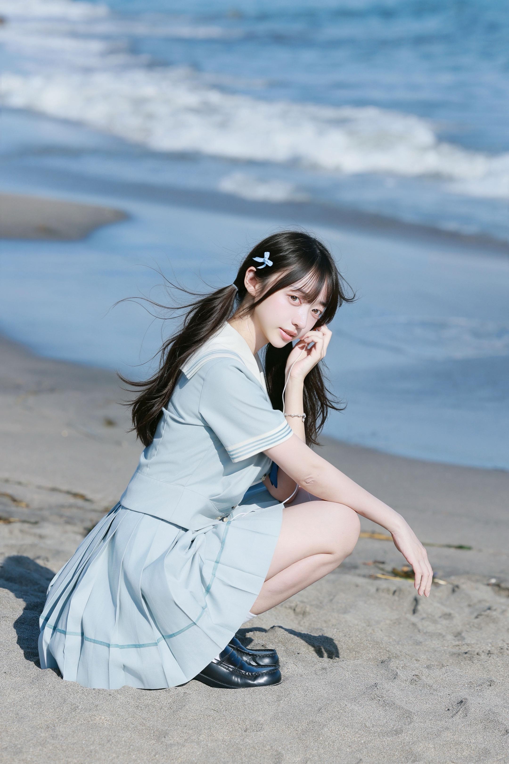 水色少女🩵。