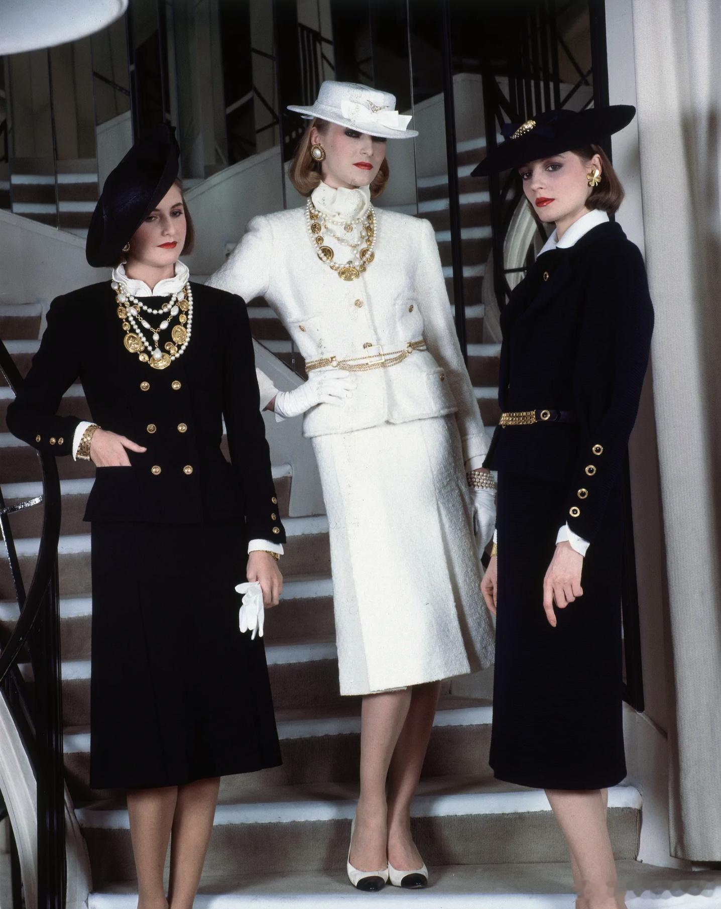 1983年的Chanel美的耀眼啊！ 