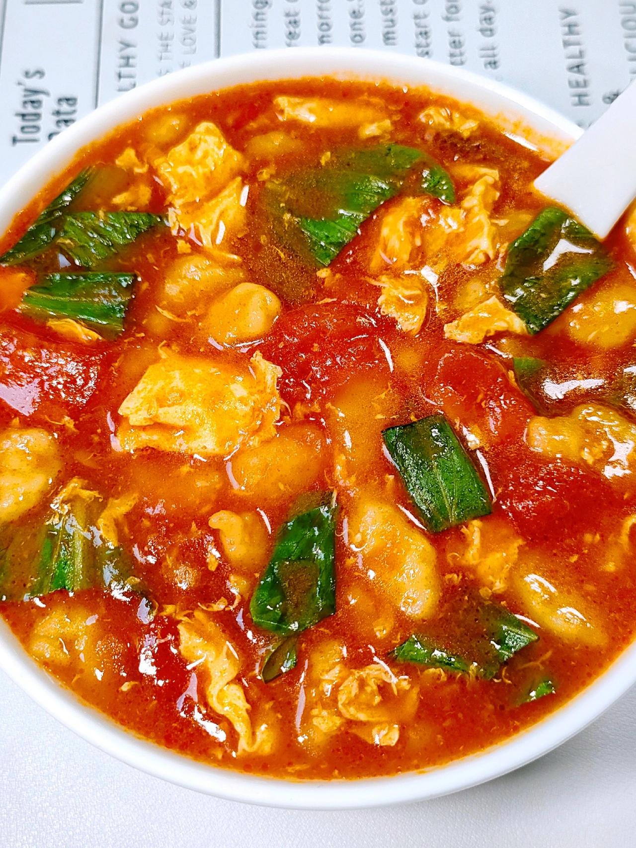 快手营养早餐番茄疙瘩汤，巨好吃
不知道做什么的时候就来碗番茄鸡蛋疙瘩汤吧，做法超