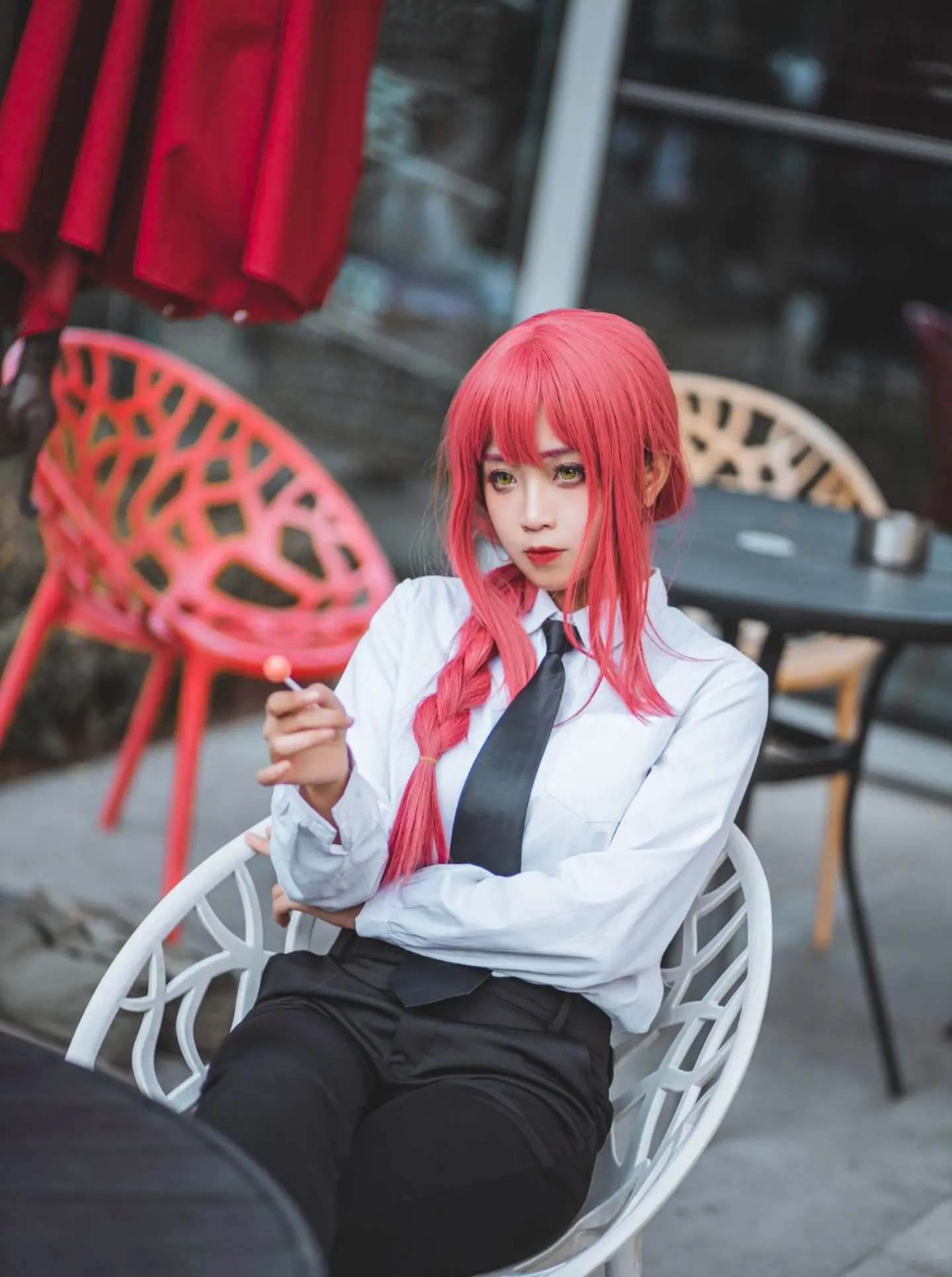 cosplay 电锯人cos 绝美cos正片动了 玛奇玛cos 漫展现场