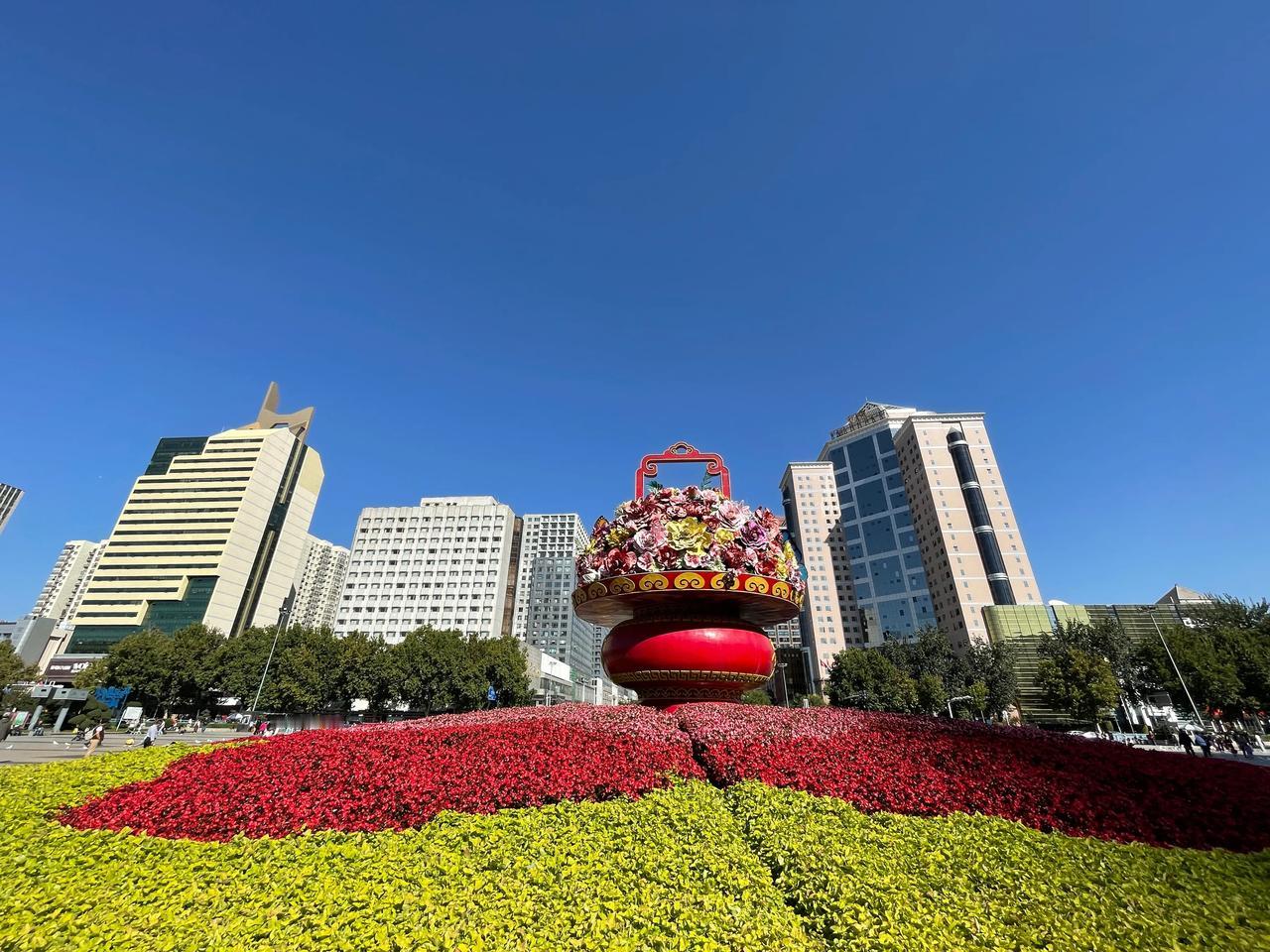   #城市# #石家庄身边事# 世界上最大的花坛式鸽子窝