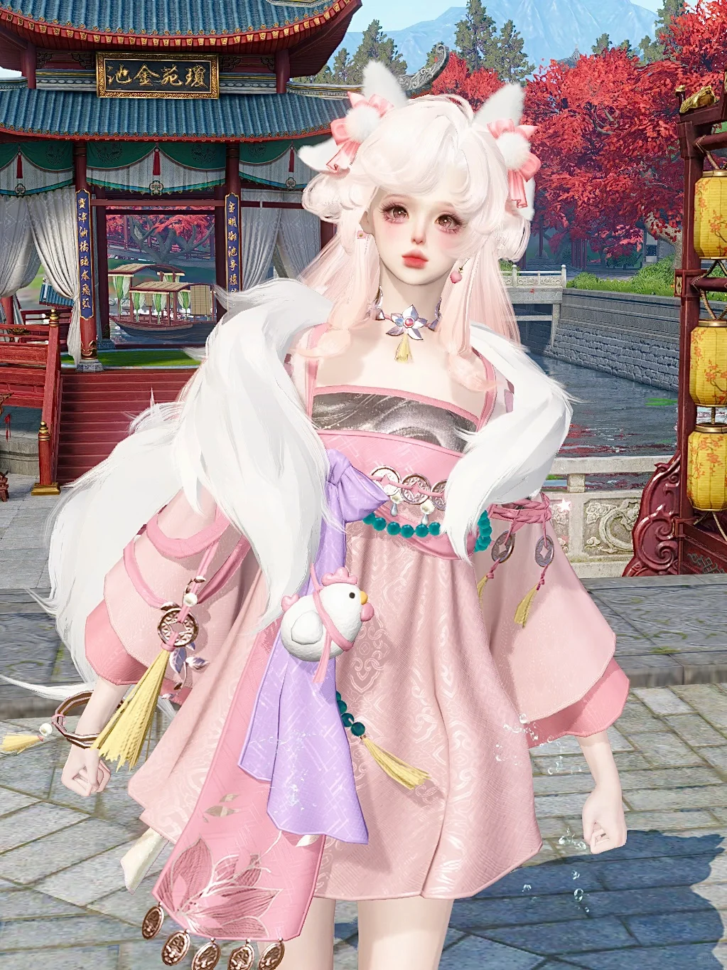 我宣布美羊羊是超级有冬天氛围感的头发🎀