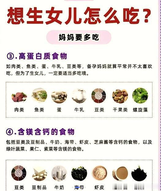 想要备孕女宝宝应该如何饮食 