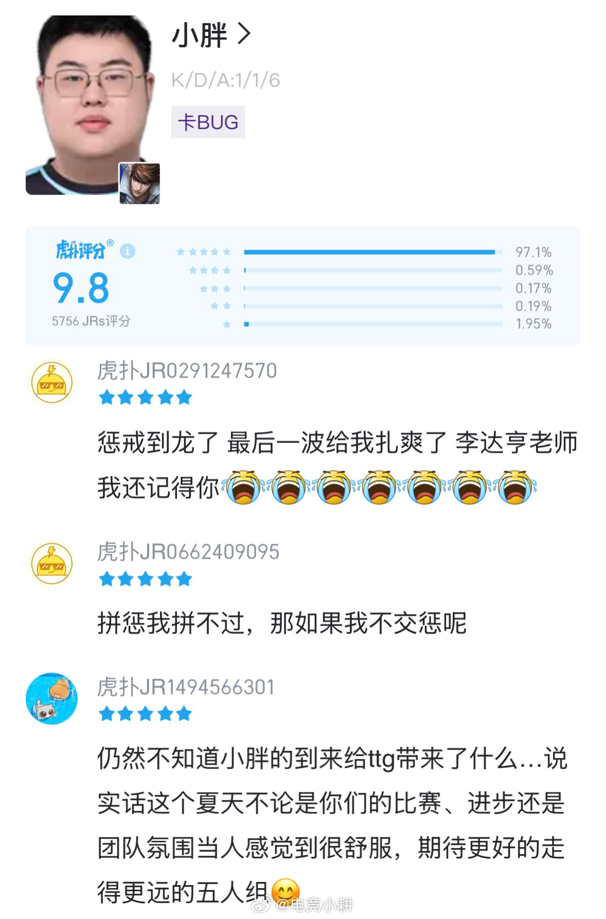 是胖涵还是胖萝卜呢！“涵掉一滴泪，胖屠一座城”谁在喊萝卜“妈妈”！我们对抗路也有