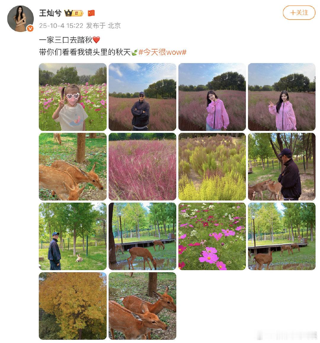 杜淳王灿女儿近照 杜淳老婆王灿晒女儿近照，没想到小蛋饺这么大啦，好可爱~ ​​​