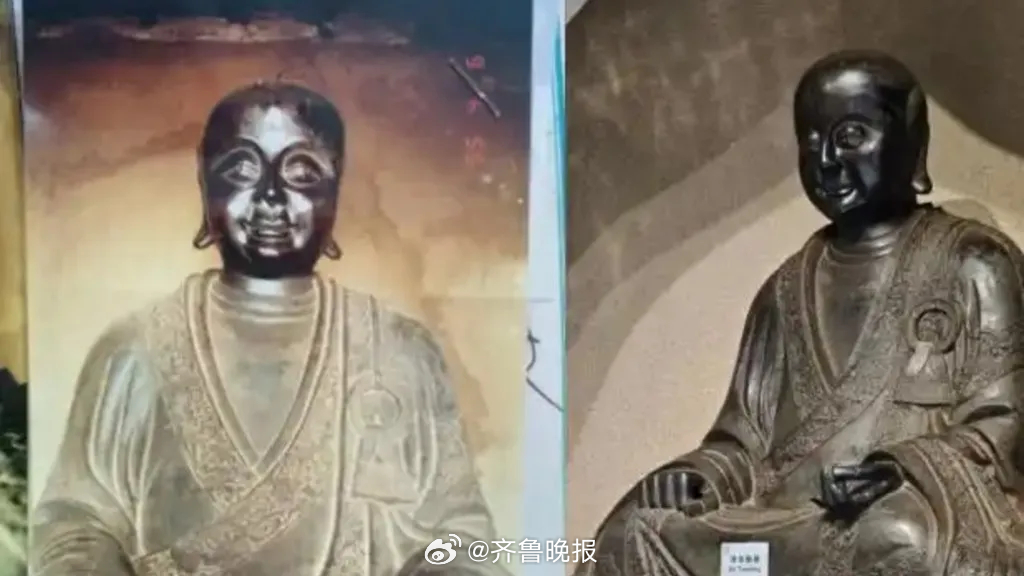 【被盗佛像现身观复博物馆？应尽快彻查真相、回应公众质疑】#被盗佛像疑现身博物馆应