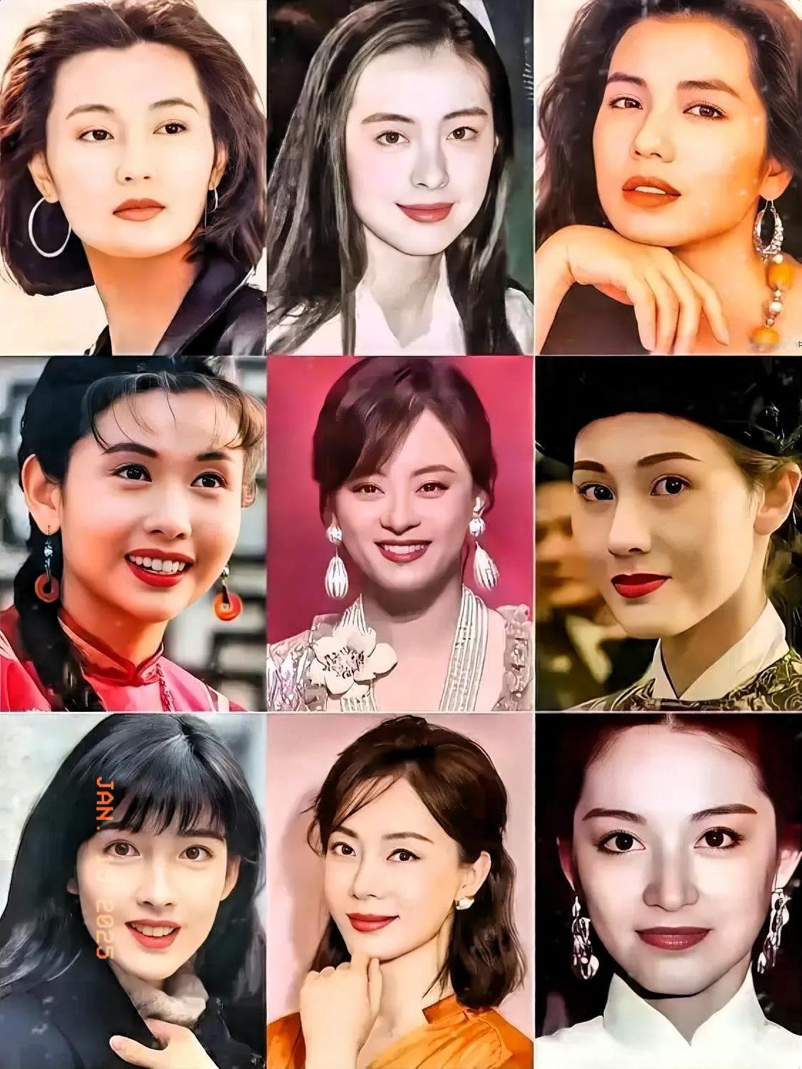无论和谁比，孙俪都是妥妥大赢家。
颜值：孙俪，李嘉欣，关之琳，陈数
演技：孙俪