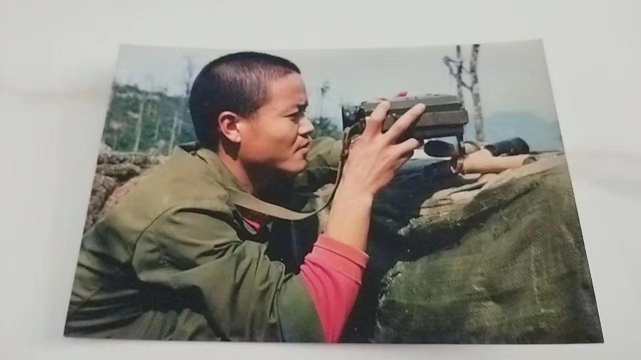 47军地炮旅河南籍参战老兵赵文祥在35号观察所用的激光测距机