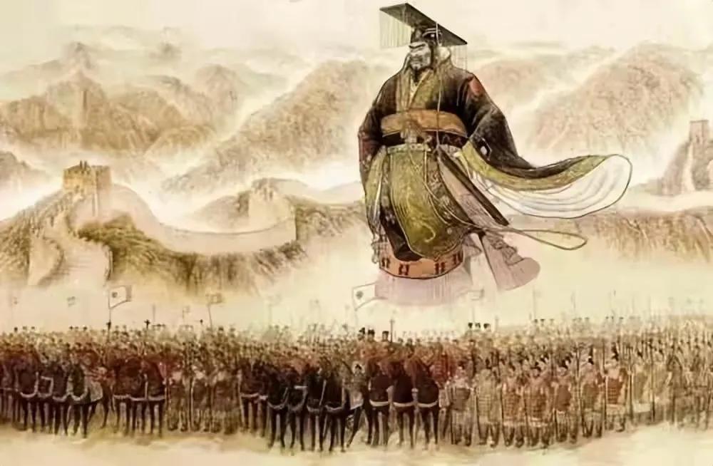 北邙山下，嬴政伫立在吕不韦墓前，心绪复杂。在一片肃穆之中，嬴政开口向众人问道：“
