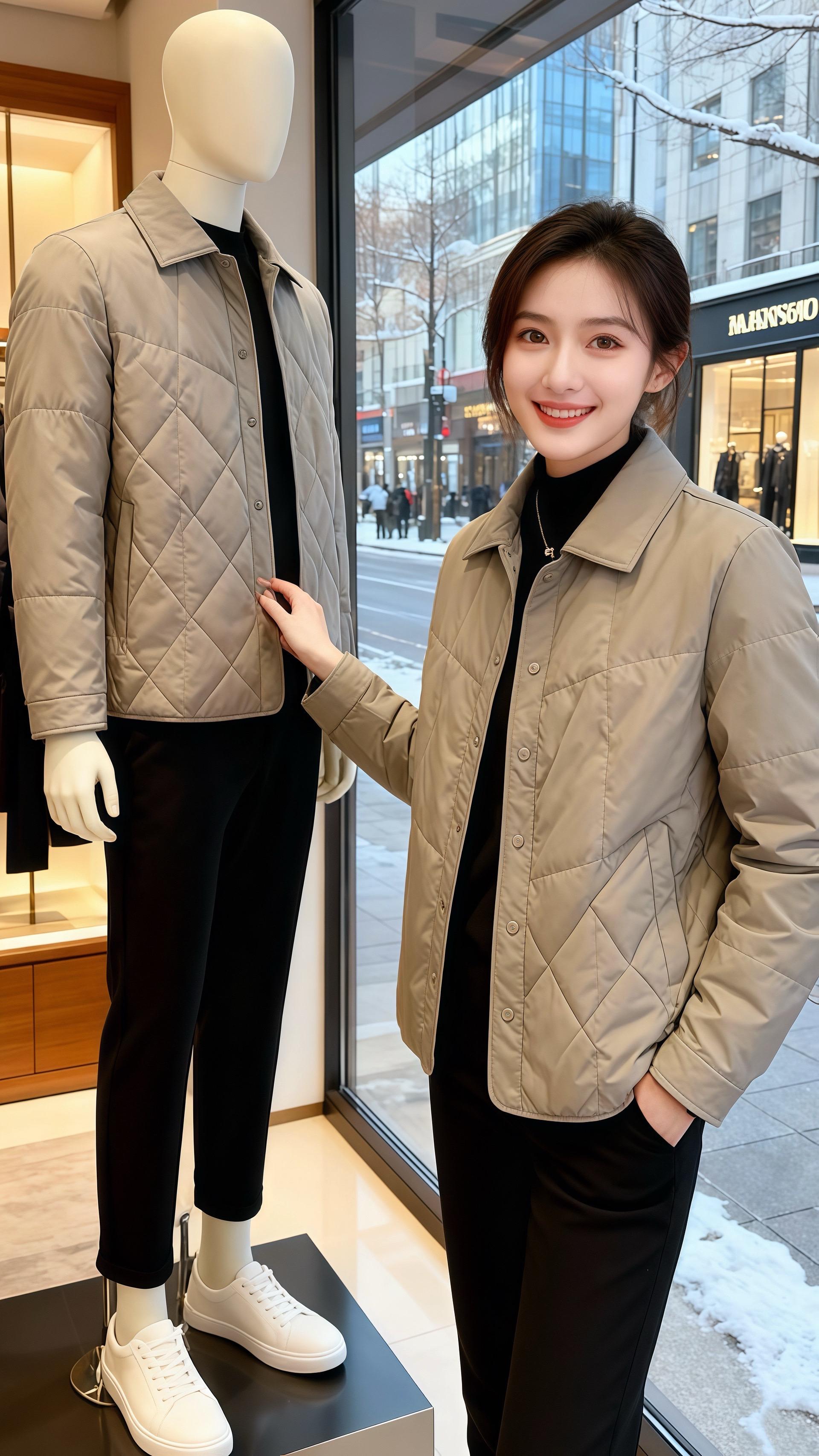 初雪落满橱窗那天，陈默在咖啡馆窗边看见苏清。她穿浅灰翻领夹棉外套，松松...