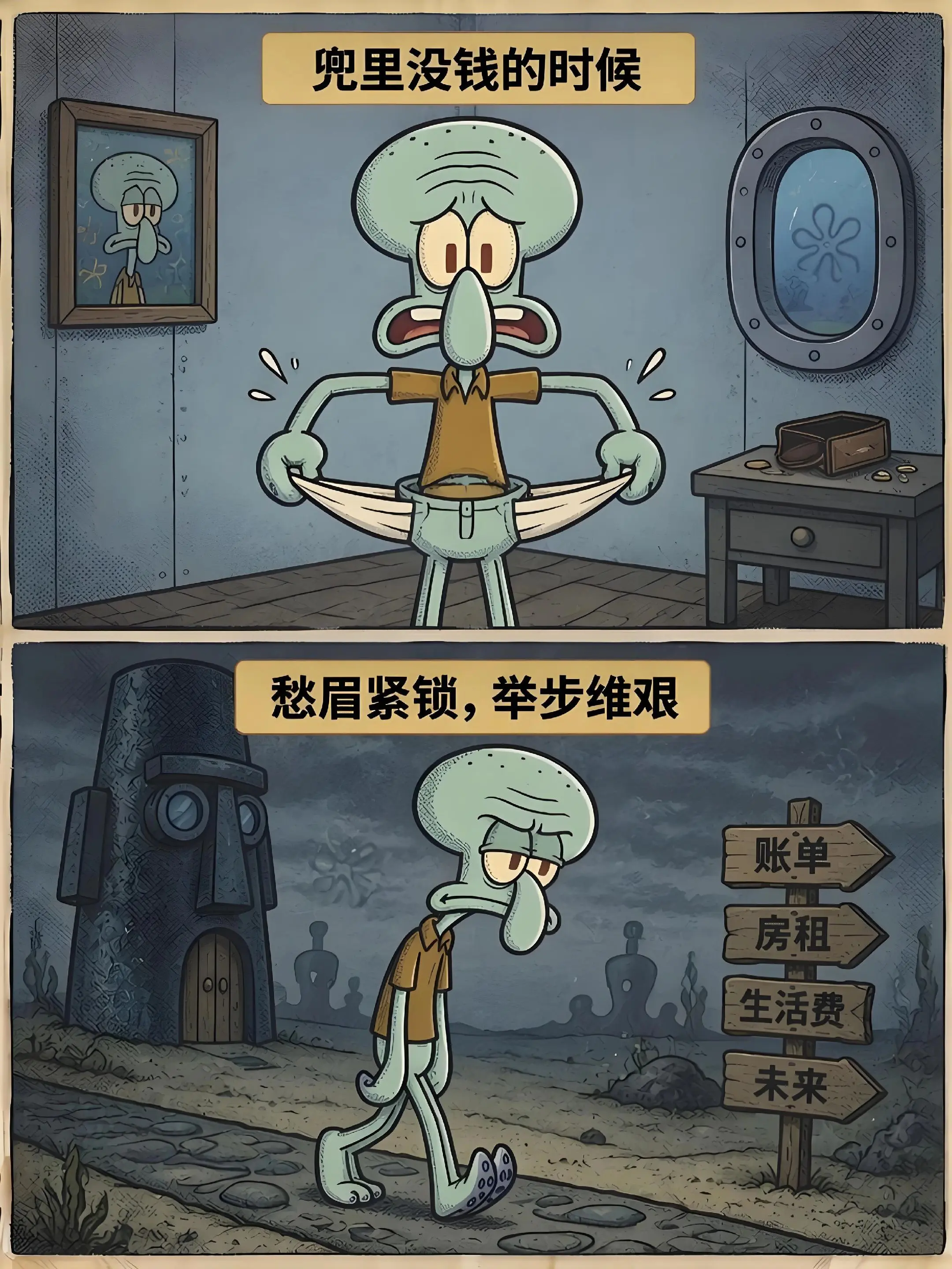 钱包的厚度是对抗生活的底气。