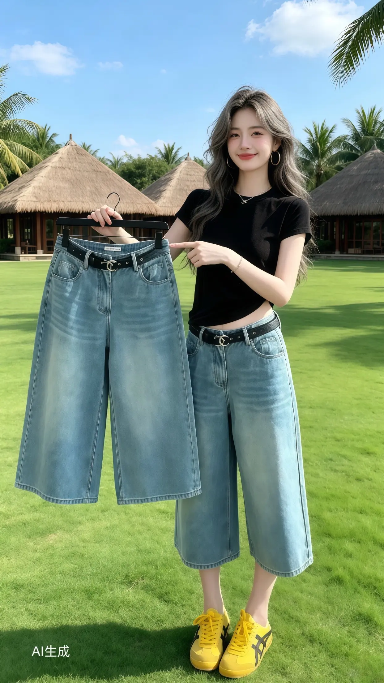 夏日牛仔裤穿搭大赏 夏季阔腿牛仔裤 穿出自己的风格 夏季穿搭 一眼就爱上的神裤