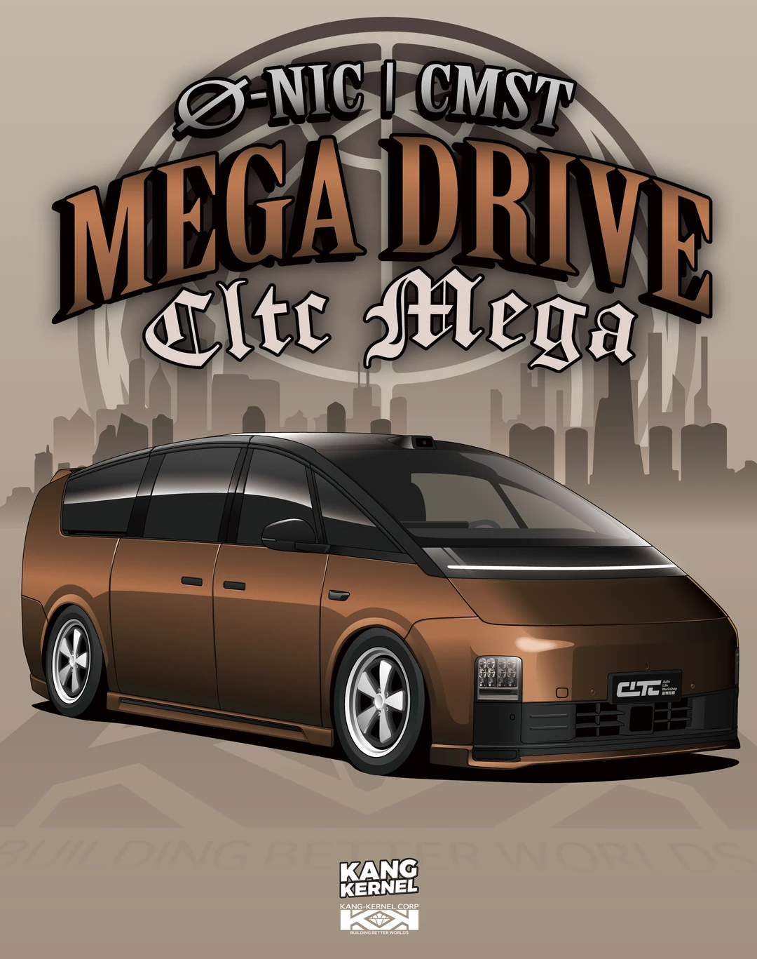 MEGA 美式复古海报