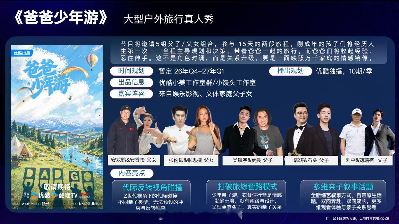 12年之后轮到费曼带吴镇宇上综艺了费曼要带吴镇宇上综艺了 十二年前是爸爸照顾孩子