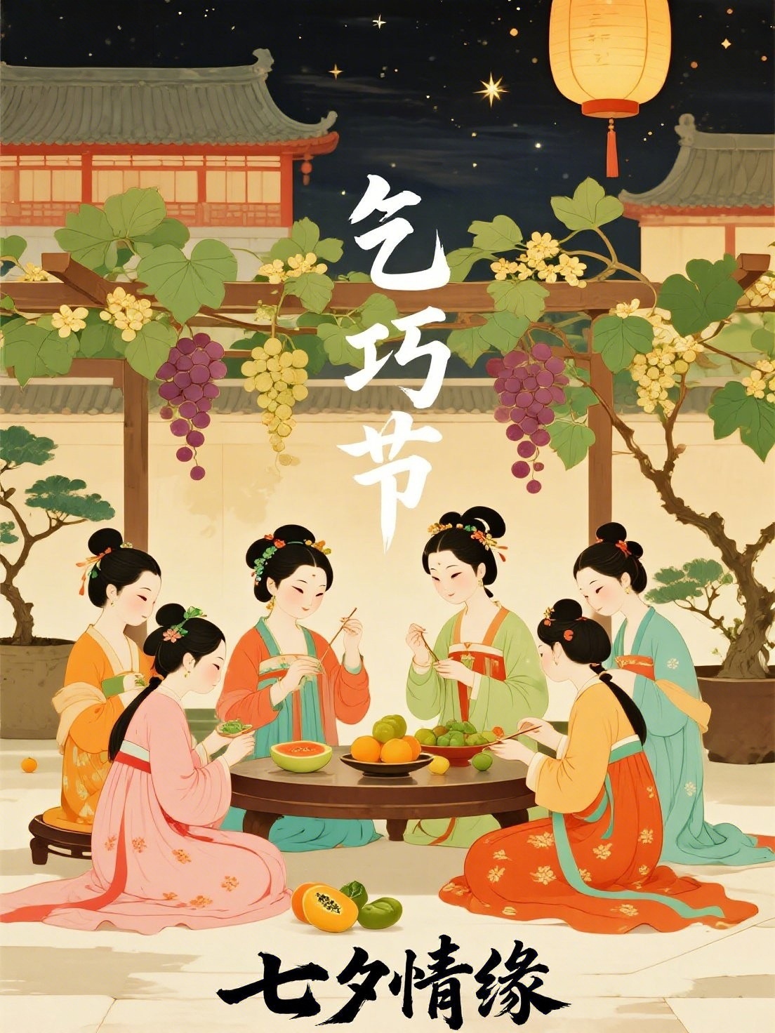 各位，七夕快乐！如果严谨一点，咱们的情人节应该是元宵节，正如欧阳修写的：“月上柳