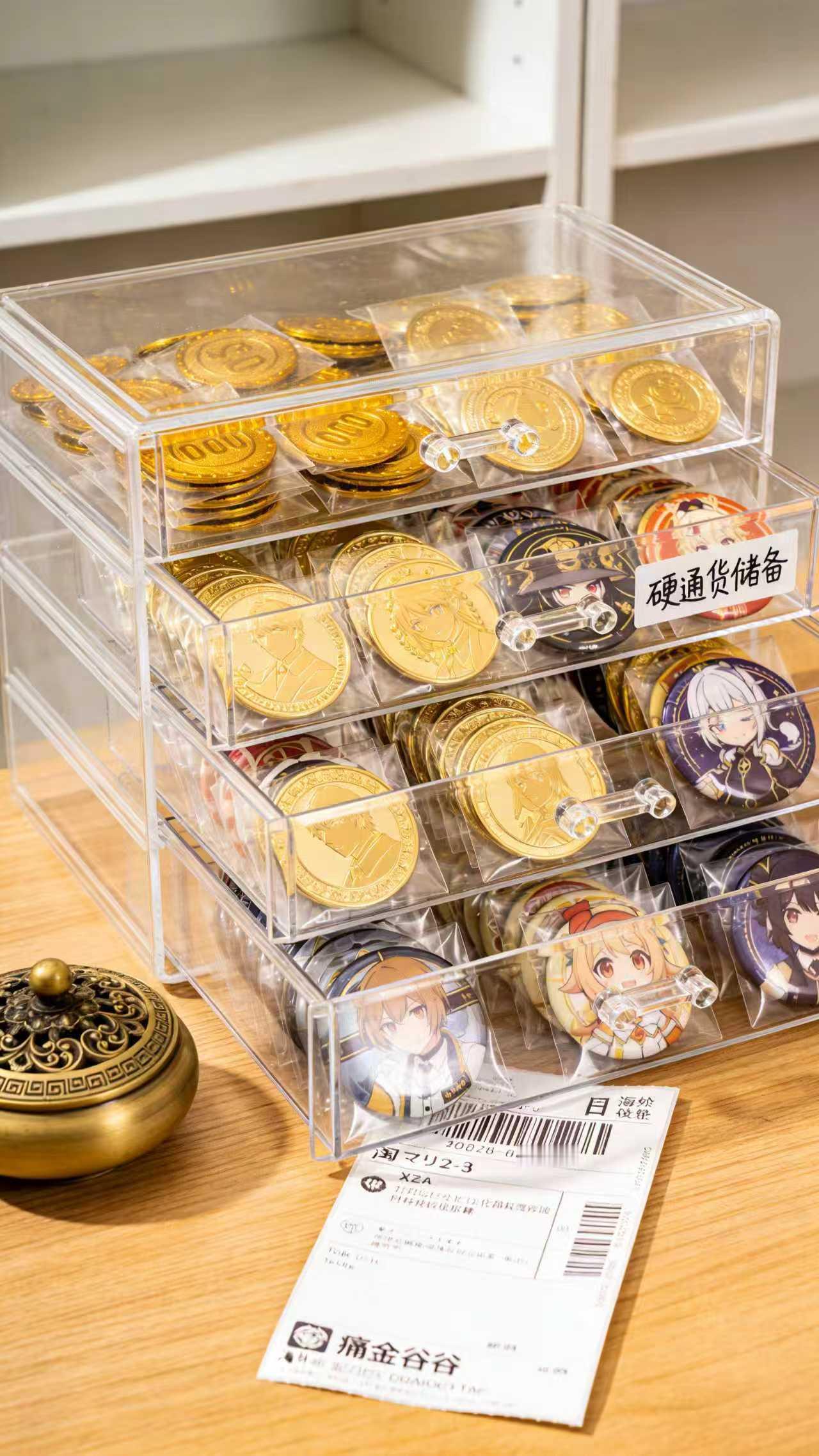 痛金入选淘宝年度十大商品 以前买谷子是纯为爱发电，塑料立牌放两年就掉价；现在年轻