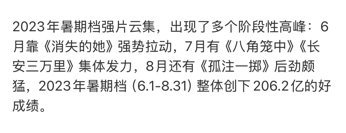 暑期档[捂嘴哭][捂嘴哭][捂嘴哭] ​​​