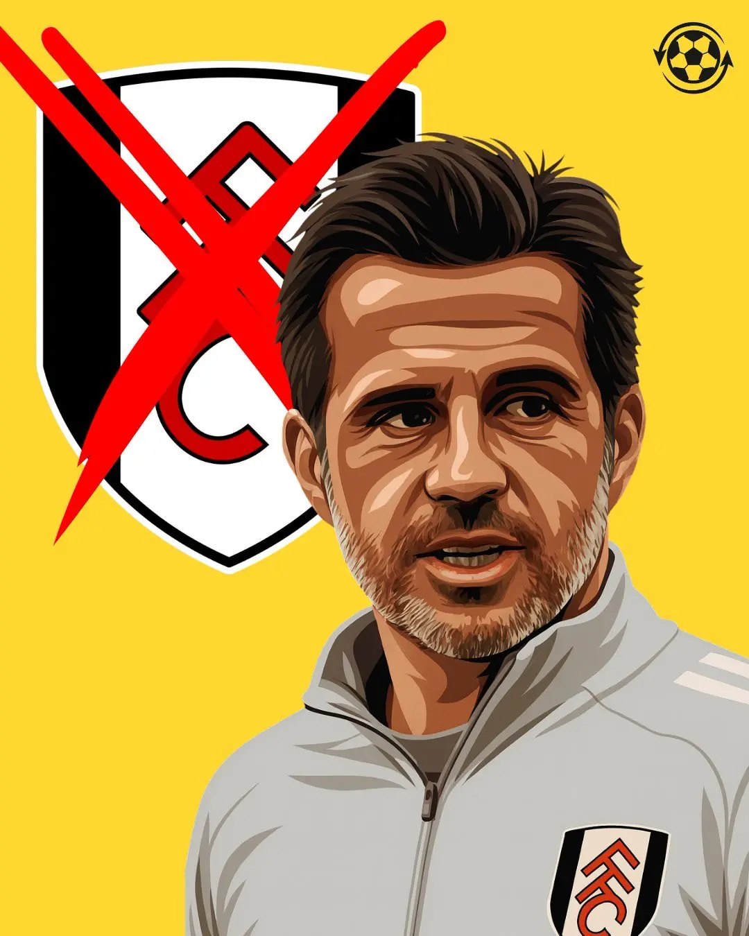 突发：富勒姆正在评估主帅马尔科·席尔瓦在球队的未来。由于球队仅高出降级区1分，双