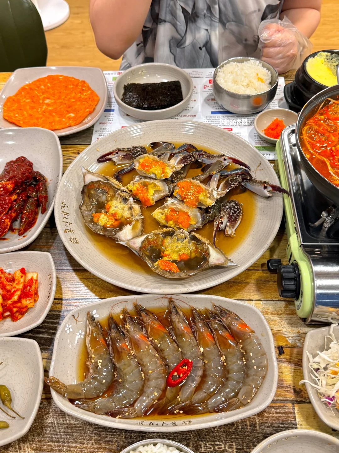 🦀感谢章昊！在首尔吃到了正宗好吃的酱蟹！！！