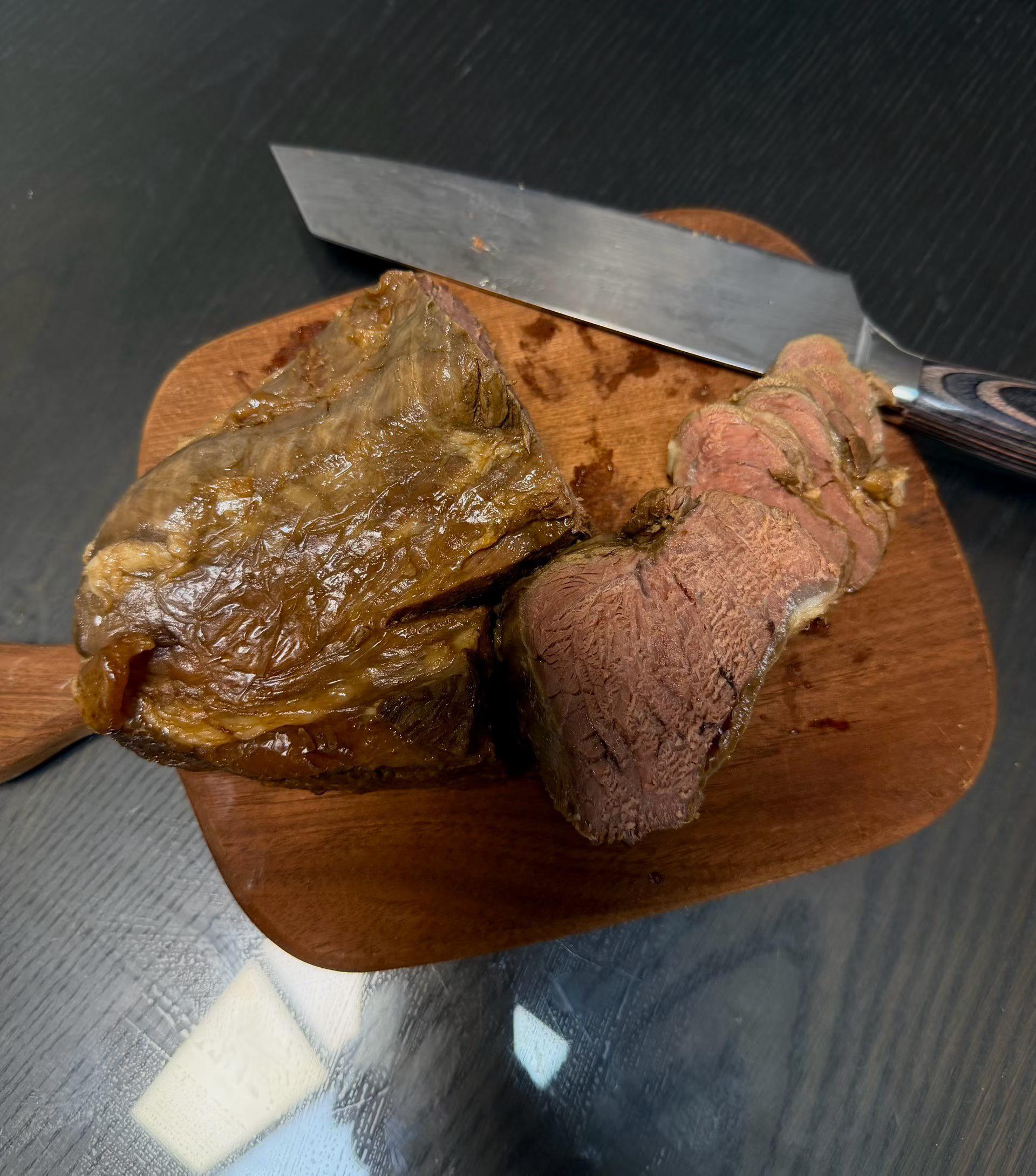 自己卤的牛肉要香一点 