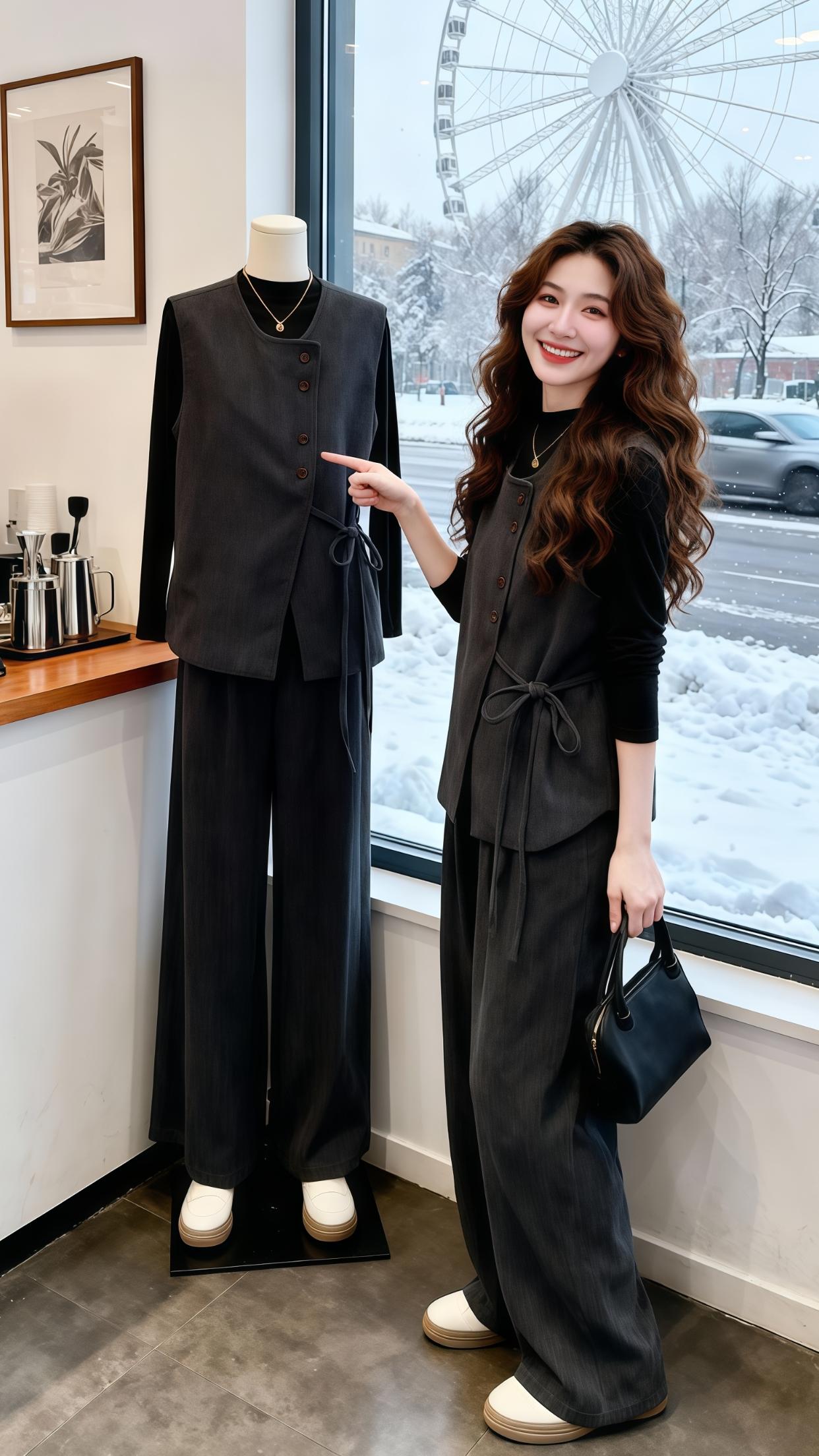 气质女神穿搭 精致穿搭 优雅气质 女神范 小个子显高显瘦穿搭