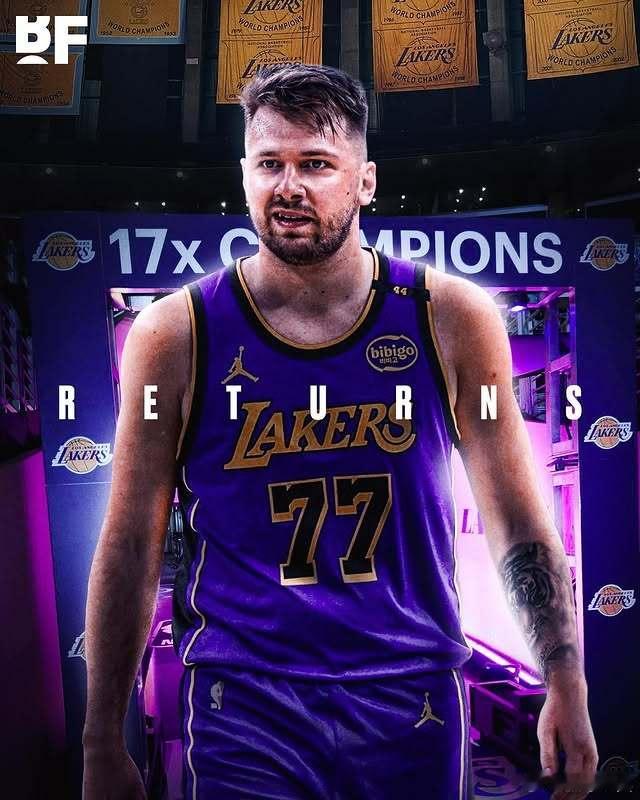 🚨东契奇将于今天湖人对阵灰熊的比赛中复出！东契奇此前因左手手指扭伤与左小腿挫伤