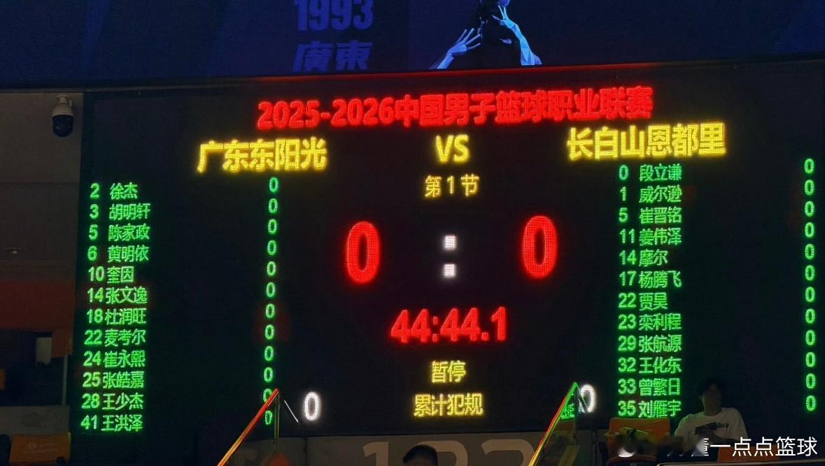 双外援对阵双外援，萨姆纳、萨林杰、焦泊乔依旧缺席，上场比赛受伤的徐杰没事，确认出