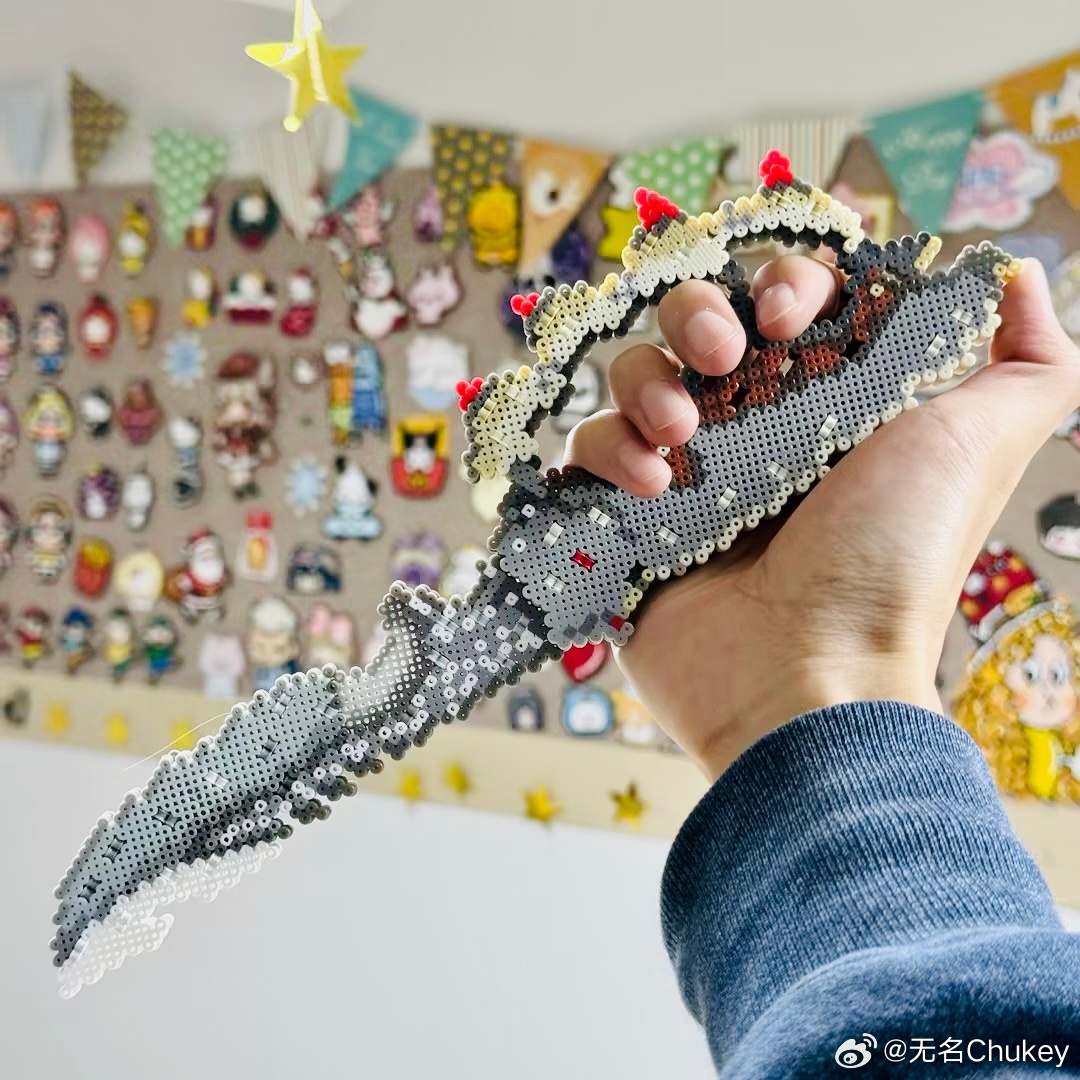 啊？拼豆还能这么玩，有点意思